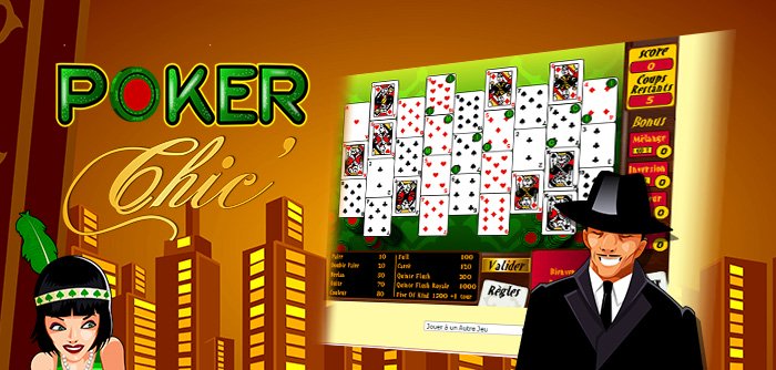 <center>Le Poker … oui, mais version Chic' ! <br><br>Alliez chance et stratégie dans ce Poker très original !