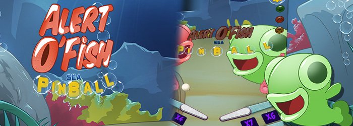 O Peixe vai levá-lo em uma aventura legal com este jogo de pinball!