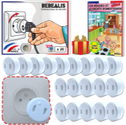 <notranslate>un Pack De 20 Caches-Prises Bébé Français Amovibles</notranslate>