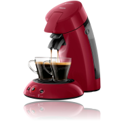 Une Machine a Cafe a Dosettes Senseo Rouge