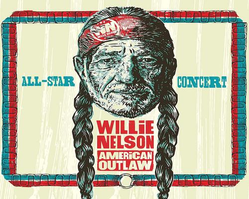 un Cd Willie Nelson American Outlaw (Live à Bridgestone Arena 2019) [2 Cd/Dvd]