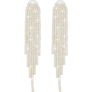 <notranslate>a Crystal Tassel Long Yolev Earring</notranslate>