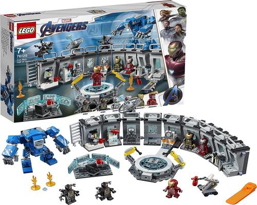 Lego 76125 Marvel Super Heroes Conjunto De Salón De Armadura De Iron Man