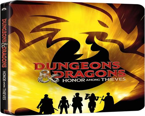 un Dvd Dungeons &amp; Dragons: Ladri d&#39;Onore [4K Ultra Hd + Blu-Ray-Steelbook Case Edition]
