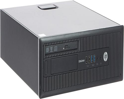 una scheda SSD per PC desktop Hp Elitedesk 800 G1 Sff nera