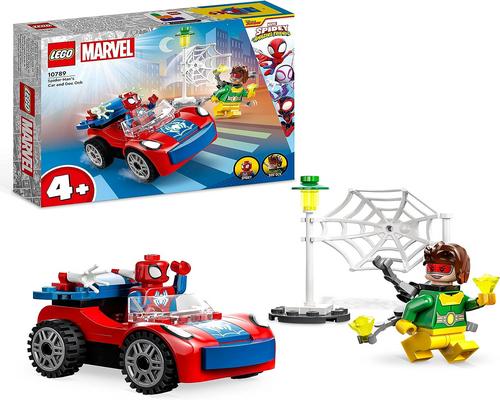 Lego 10789 Marvel Spider-Man -auto ja Doctor Octopus