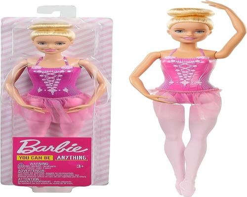 eine Barbie-Ballerina-Puppe