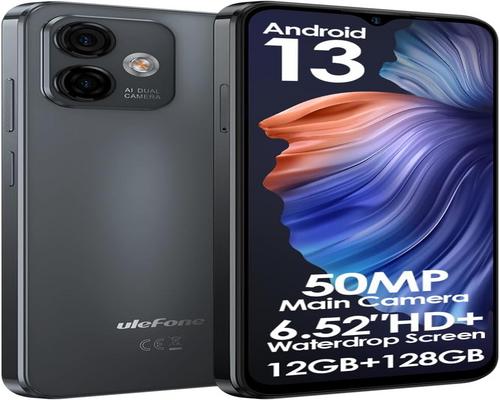 een Ulefone Android 13 Note 16 Pro-smartphone