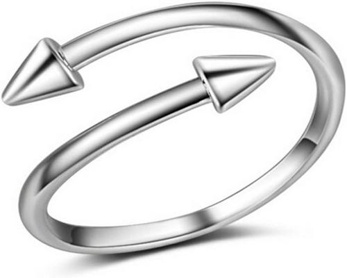 een zilveren Browol-ring