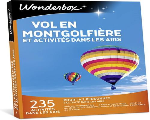 una caja de aventuras aéreas Wonderbox