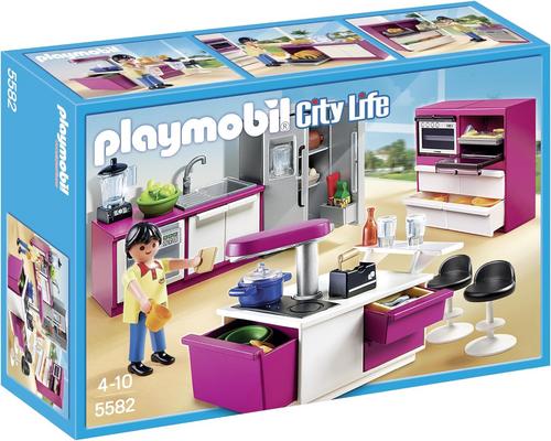 a Playmobil Kitchen Set