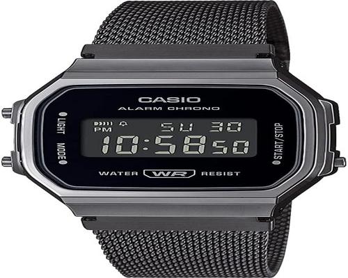 un reloj Casio A168Wemb-1Bef