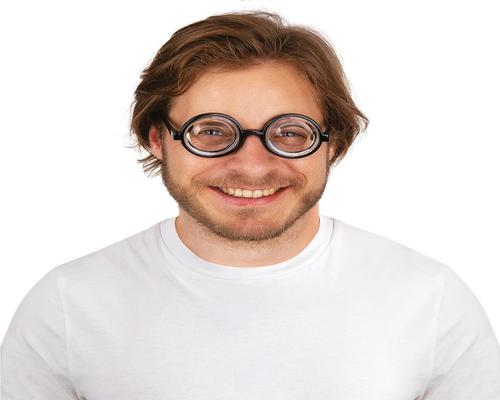 ein Satz Bifokalbrillen für eine Intello-Verkleidung