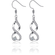 Des Boucles d'Oreilles Noeud Infini