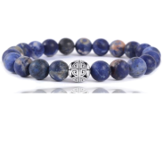Un Bracelet Perles Sodalite