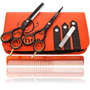 Un Set de ciseaux de coiffure/barber salon