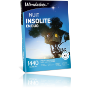 Une Wonderbox NUIT INSOLITE EN DUO