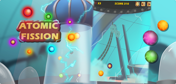Dr. Atomix wants to blow up the counters!
