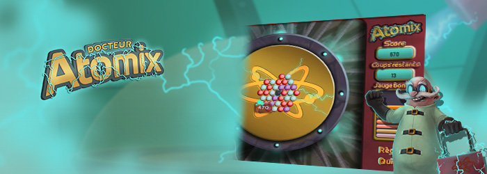 <center>Notre savant fou a besoin d'un peu d'aide pour réaliser la fission de ses atomes !</center>