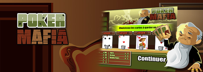<center> Jouez au poker et ne perdez pas la tête face au parrain !