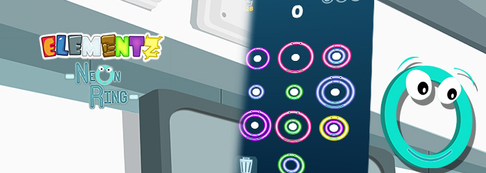 Os Elementzes estão liberando e se divertindo com Neon para este jogo de quebra-cabeça muito viciante!