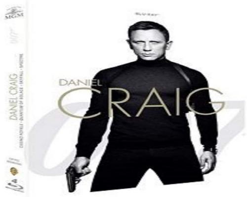 un Film James Bond 007-La Collection Daniel Craig : Casino Royale + Quantum Of Solace + Skyfall + Spectre [Blu-Ray]