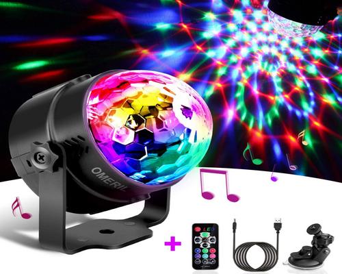 un Projecteur Boule Disco De Commande Vocale