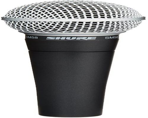 une Micro Shure Sm58 De Scène/Direct Avec Fil Noir