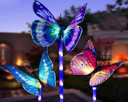 un Luminaire Lumières Solaires De Jardin Décoratives Es