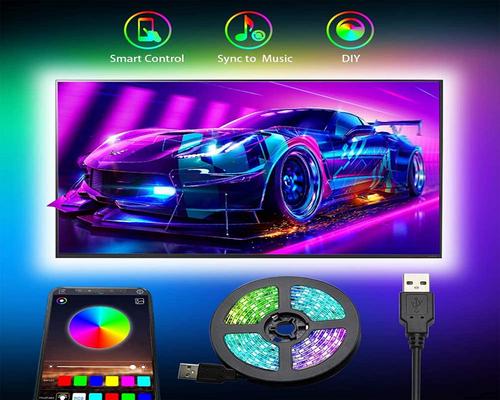 un Ruban Bande Led Tv
