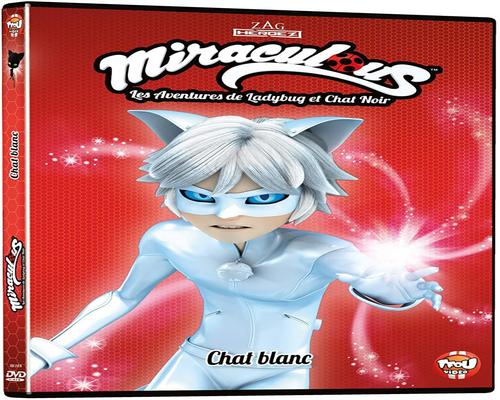 un Dvd Miraculous, Les Aventures De Ladybug Et Chat Noir-16-Chat Blanc