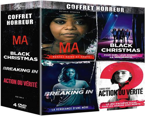un Film Coffret Horreur : Ma + Black Christmas + Breaking In + Action Ou Vérité