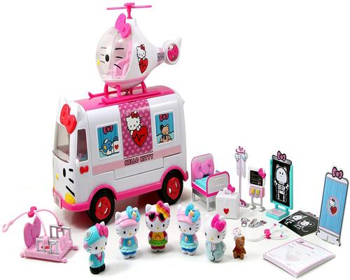 un Coffret Smoby- Hello Kitty-Playset De Secours