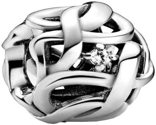 une Perle Pandora Femme Argent Sterling Forme Différente Oxyde De Zirconium Charme