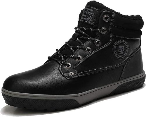 une Paire De Bottes Arrigo Bello Homme Hiver Chaud Antidérapant Ville Décontractées Marche Randonnée Taille 41-46