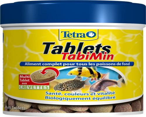une Nourriture Tetra Tablets Tabimin Aliment Complet Poisson De Fond