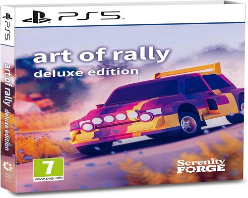 un Jeu "Art Of Rally - Deluxe Edition" Pour Playstation 5
