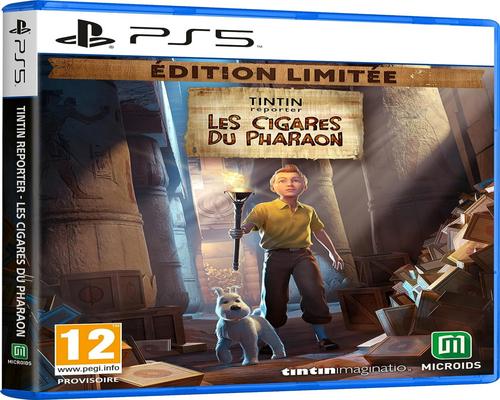 un Jeu "Tintin Reporter - Les Cigares Du Pharaon" Pour Playstation 5