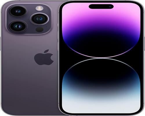 un Iphone 14 Pro Apple En Violet Intense