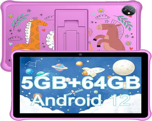une Tablette Blackivew Tab A7 Kids Android 12 Pour Enfants 10 Pouces