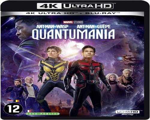 un Dvd Ant-Man Et La Guêpe : Quantumania [4K Ultra Hd + Blu-Ray]