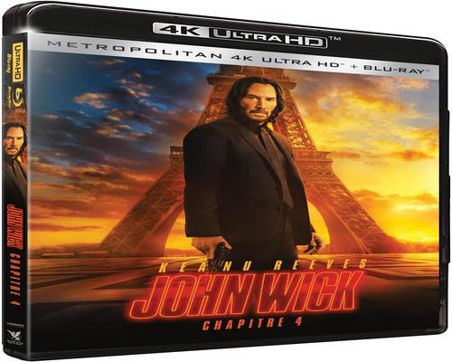 un Blu-Ray John Wick : Chapitre 4 [4K Ultra Hd