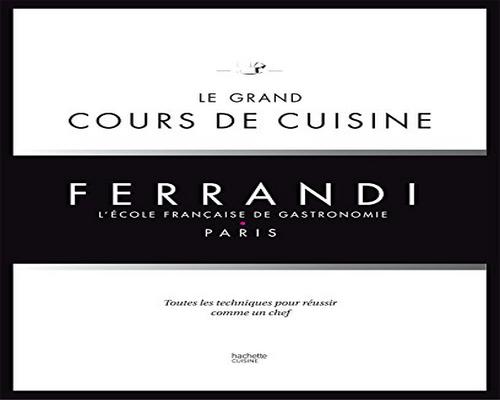 un Livre "Le Grand Cours De Cuisine Ferrandi"