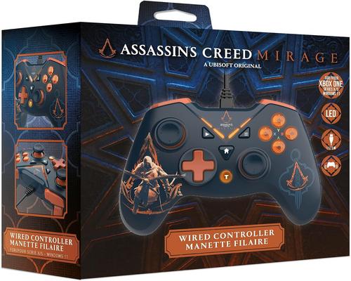 une Manette Filaire Assassin'S Creed Mirage Pour Seriesx/S/One/Windows 10