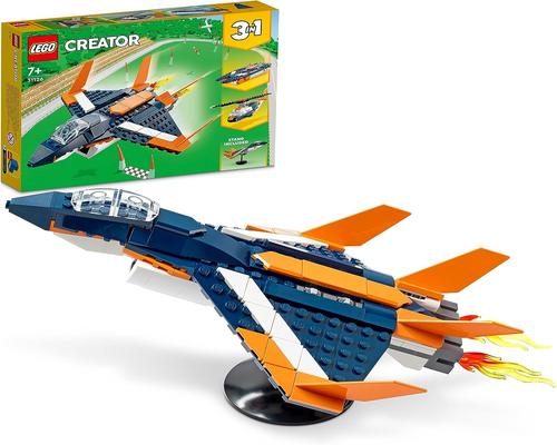 un Jeu Lego 31126 Creator 3 En 1 L’Avion Supersonique
