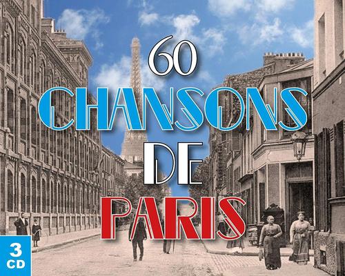 un Coffret Cds 60 Chansons De Paris