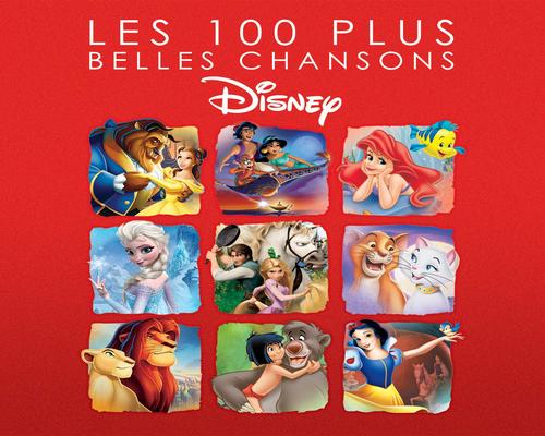 un Luxueux Coffret 5 Cd Les 100 Plus Belles Chansons Disney
