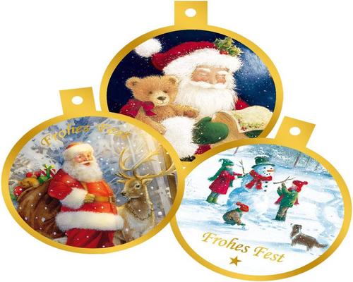 un Porte-Badges Bsb Lot De 3 De Cadeau De Noël