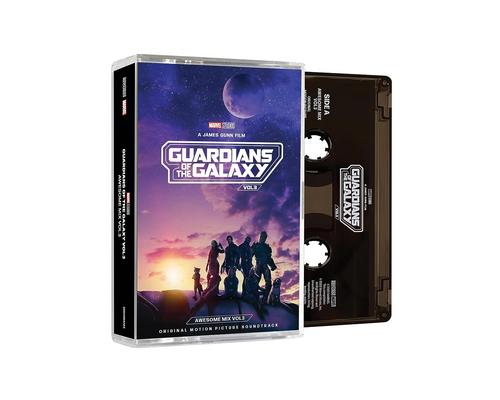 une Cassette "Guardians Of The Galaxy Vol. 3: Awesome Mix Vol. 3"