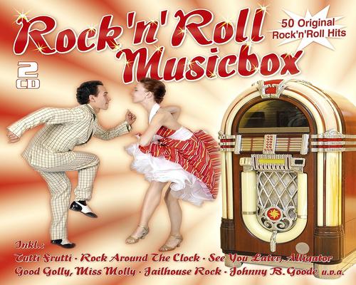 un Coffret Cds 'Rock'N'Roll Musicbox'